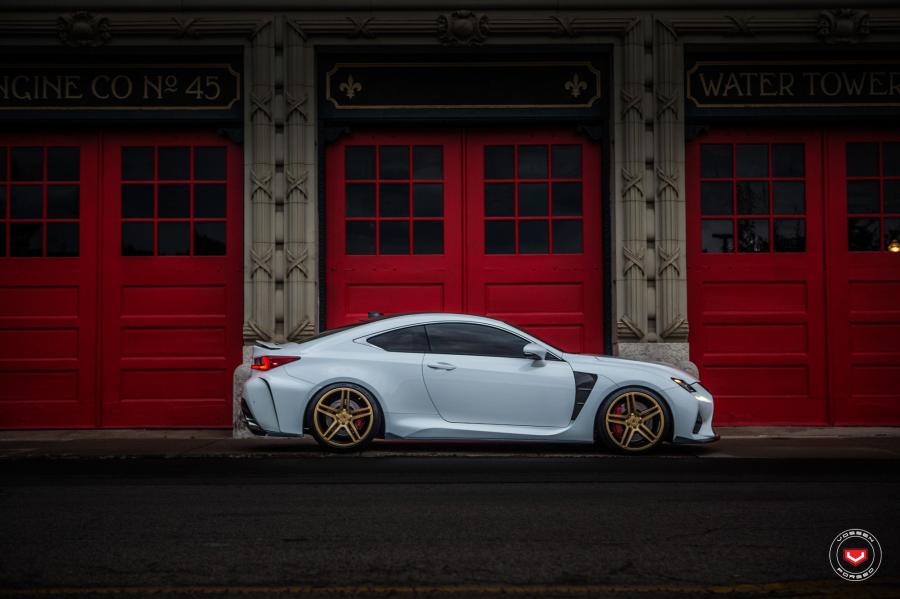  Lexus RC F on Vossen Wheels (VPS-302) 2017 года  (фото 10 из 15)
